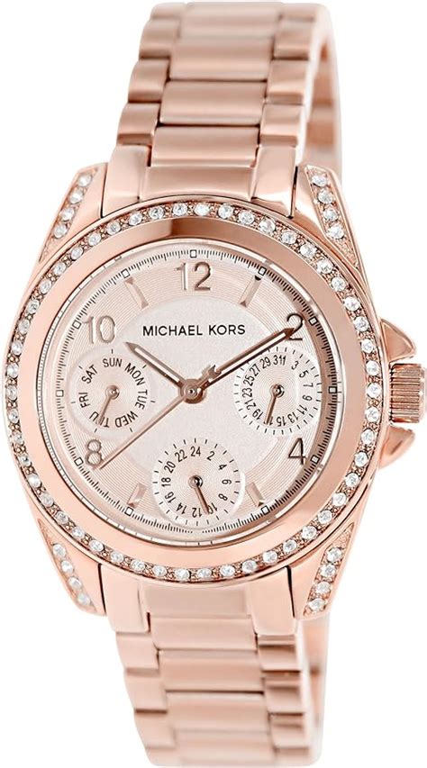 michael kors mini blair rose gold watch|blair mini rose gold.